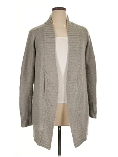 Pre-owned A.n.a. A New Approach Cardigan Sweater In Gray