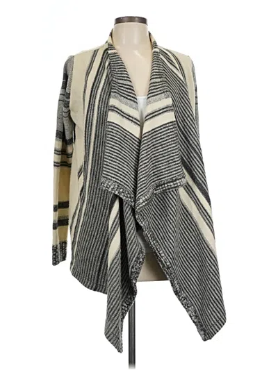 Pre-owned A.n.a. A New Approach Cardigan Sweater In Gray
