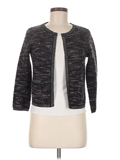 Pre-owned A.n.a. A New Approach Cardigan Sweater In Gray
