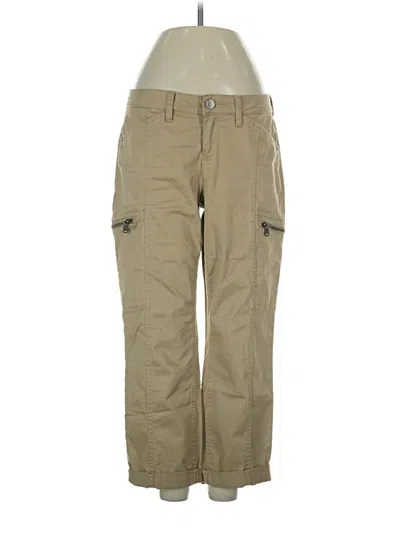 Pre-owned A.n.a. A New Approach Cargo Pants In Tan