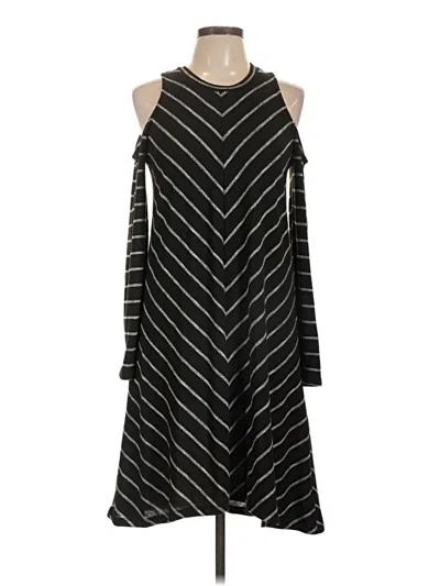 Pre-owned A.n.a. A New Approach Casual Dress In Black