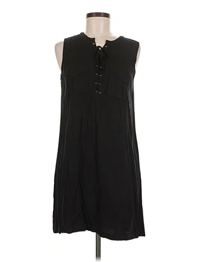 Pre-owned A.n.a. A New Approach Casual Dress In Black