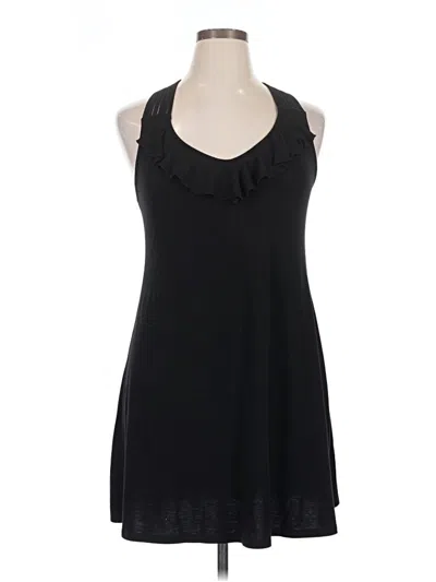 Pre-owned A.n.a. A New Approach Casual Dress In Black