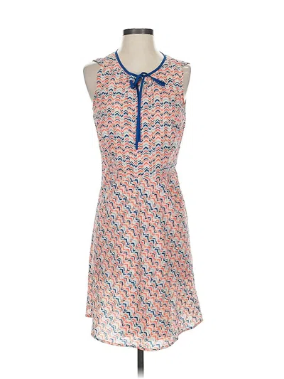 Pre-owned A.n.a. A New Approach Casual Dress In Blue