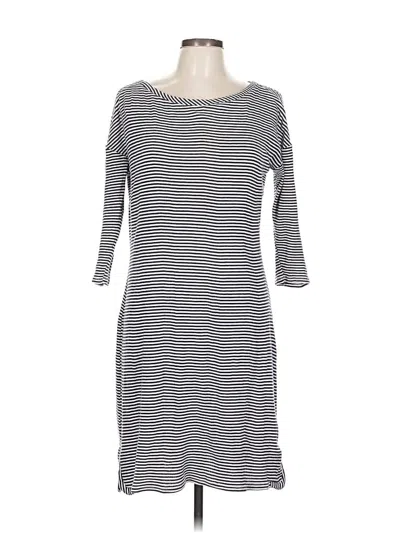 Pre-owned A.n.a. A New Approach Casual Dress In Blue