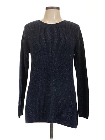 Pre-owned A.n.a. A New Approach Casual Dress In Blue