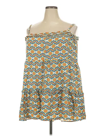 Pre-owned A.n.a. A New Approach Casual Dress In Blue
