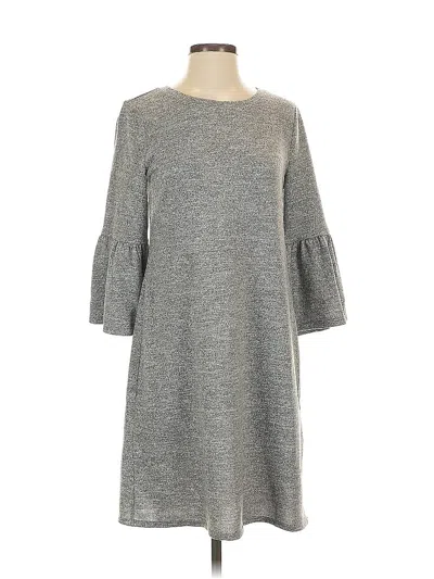 Pre-owned A.n.a. A New Approach Casual Dress In Gray