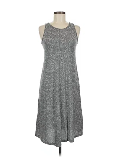 Pre-owned A.n.a. A New Approach Casual Dress In Gray