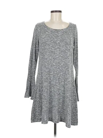 Pre-owned A.n.a. A New Approach Casual Dress In Gray