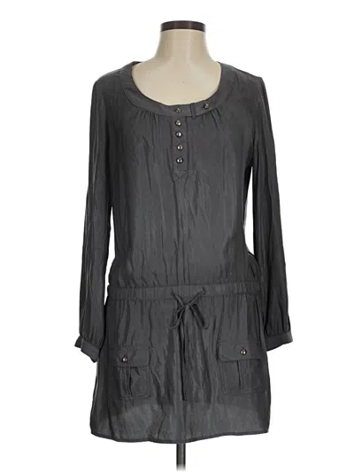 Pre-owned A.n.a. A New Approach Casual Dress In Gray