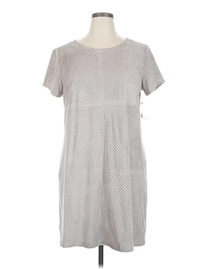 Pre-owned A.n.a. A New Approach Casual Dress In Gray