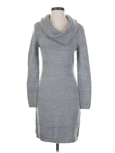 Pre-owned A.n.a. A New Approach Casual Dress In Gray