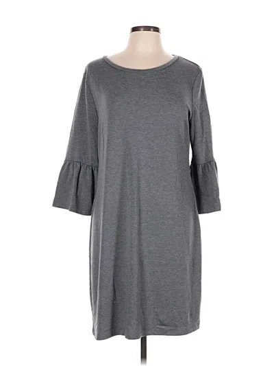 Pre-owned A.n.a. A New Approach Casual Dress In Gray