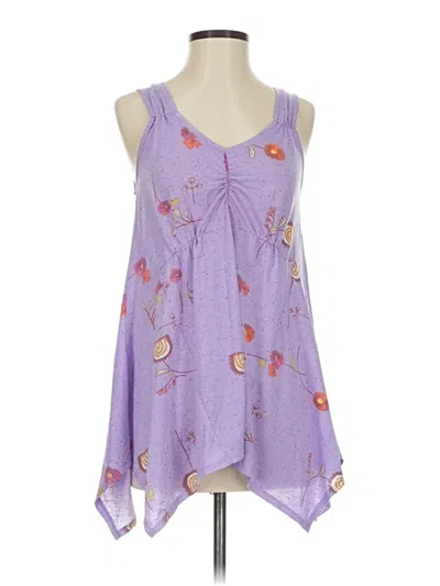 Pre-owned A.n.a. A New Approach Casual Dress In Purple