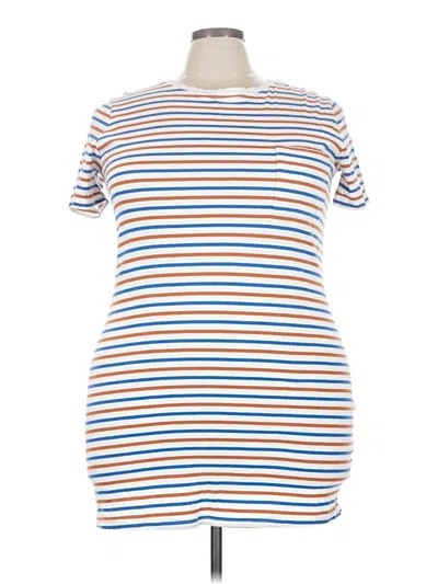 Pre-owned A.n.a. A New Approach Casual Dress In White