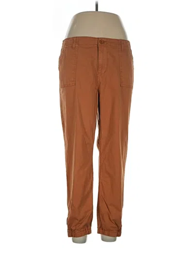 Pre-owned A.n.a. A New Approach Casual Pants In Brown