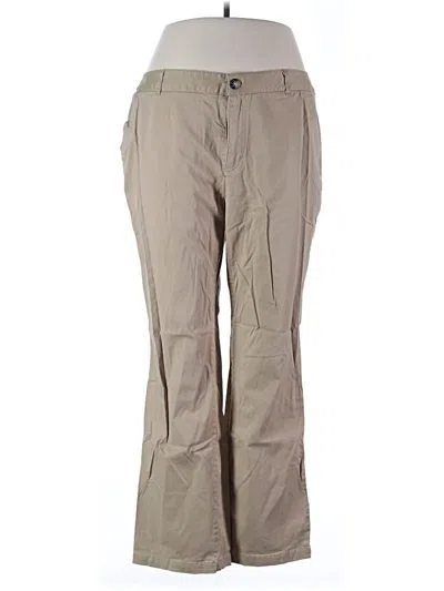 Pre-owned A.n.a. A New Approach Casual Pants In Brown
