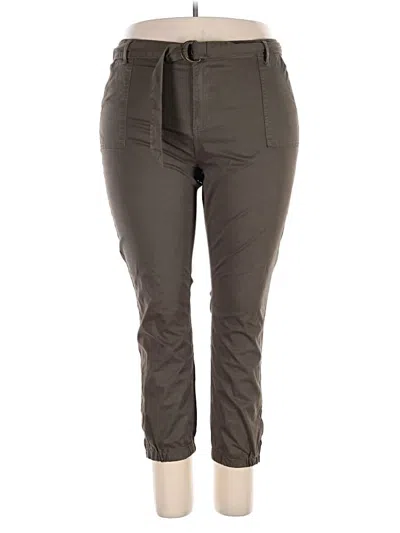 Pre-owned A.n.a. A New Approach Casual Pants In Brown