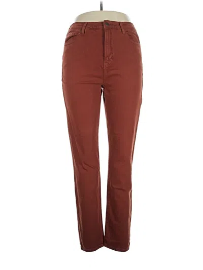 Pre-owned A.n.a. A New Approach Casual Pants In Brown
