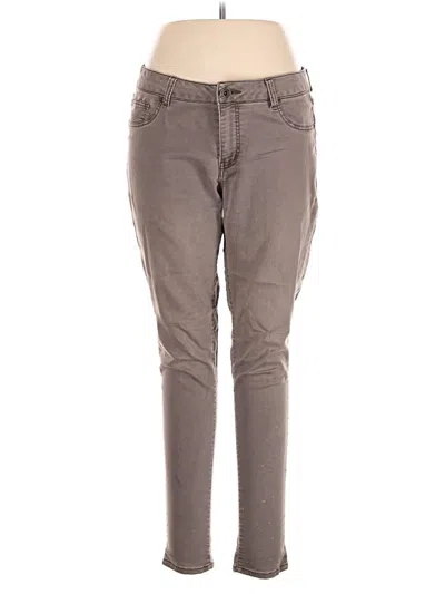 Pre-owned A.n.a. A New Approach Casual Pants In Gray