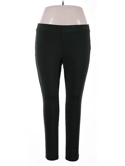 Pre-owned A.n.a. A New Approach Casual Pants In Green