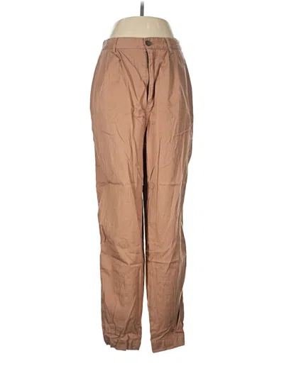 Pre-owned A.n.a. A New Approach Casual Pants In Tan