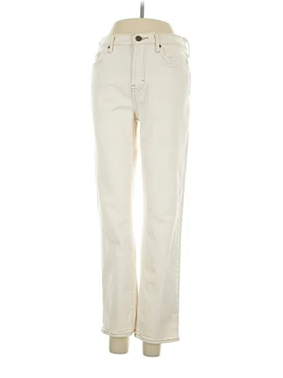 Pre-owned A.n.a. A New Approach Casual Pants In White