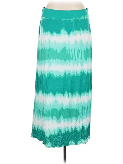 Pre-owned A.n.a. A New Approach Casual Skirt In Blue