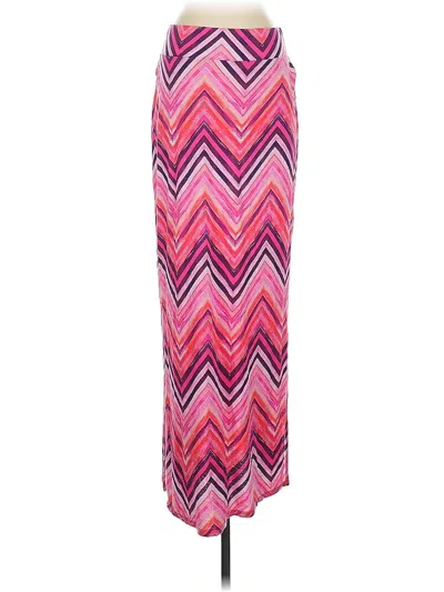 Pre-owned A.n.a. A New Approach Casual Skirt In Pink