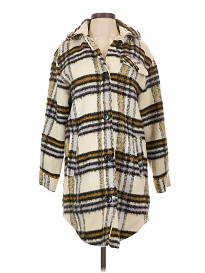 Pre-owned A.n.a. A New Approach Coat In Ivory