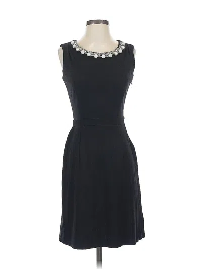 Pre-owned A.n.a. A New Approach Cocktail Dress In Black