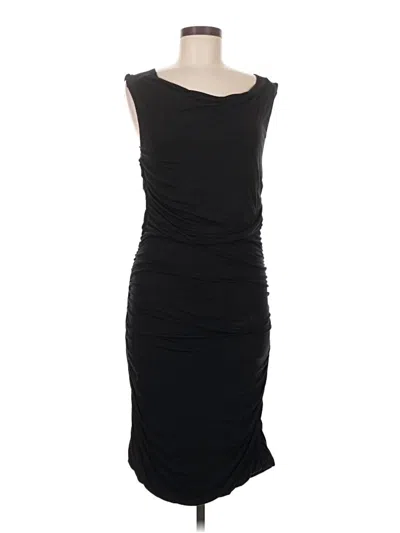 Pre-owned A.n.a. A New Approach Cocktail Dress In Black