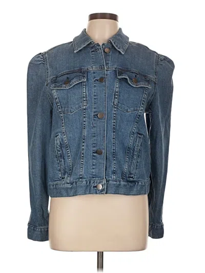 Pre-owned A.n.a. A New Approach Denim Jacket In Blue