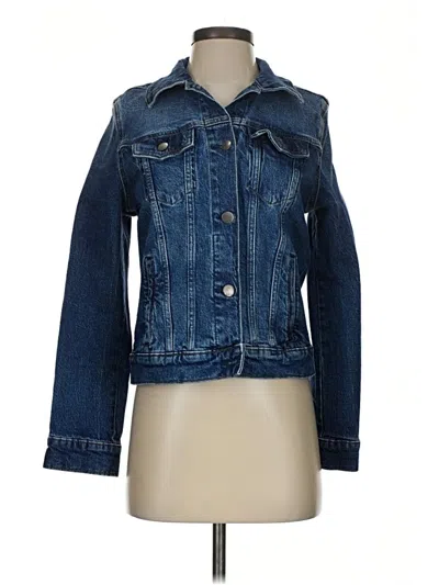 Pre-owned A.n.a. A New Approach Denim Jacket In Blue