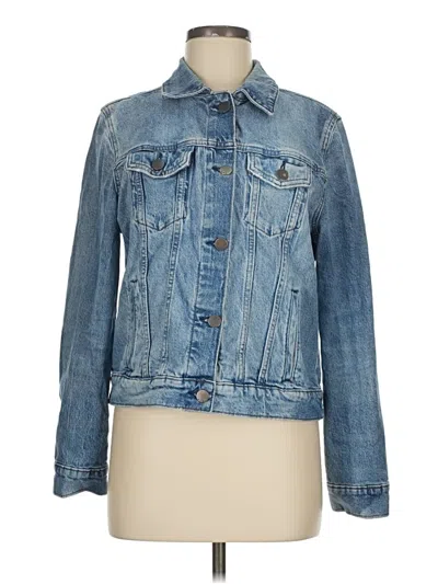 Pre-owned A.n.a. A New Approach Denim Jacket In Blue