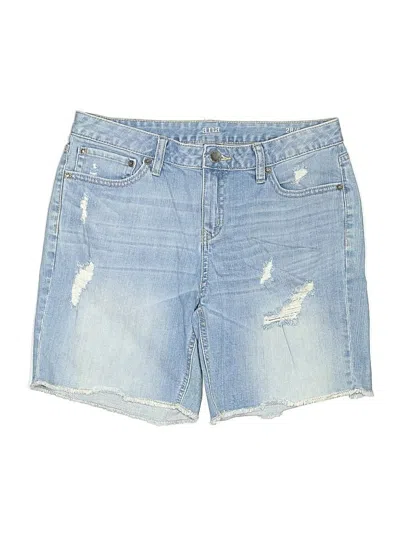 Pre-owned A.n.a. A New Approach Denim Shorts In Blue