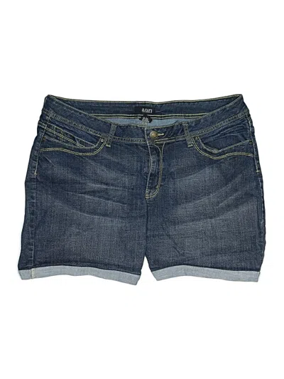 Pre-owned A.n.a. A New Approach Denim Shorts In Blue