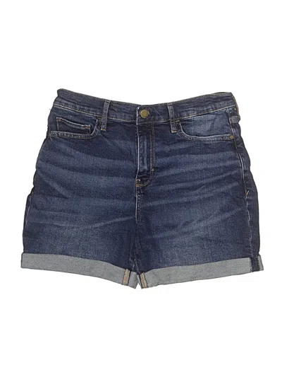 Pre-owned A.n.a. A New Approach Denim Shorts In Blue