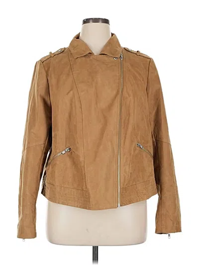 Pre-owned A.n.a. A New Approach Jacket In Brown