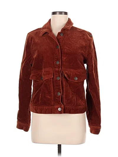 Pre-owned A.n.a. A New Approach Jacket In Burgundy