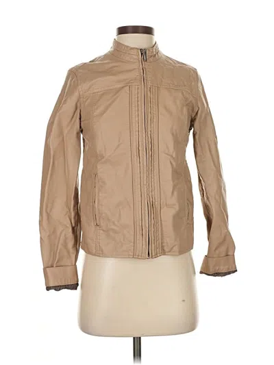Pre-owned A.n.a. A New Approach Jacket In Tan