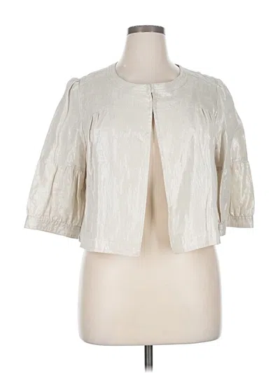 Pre-owned A.n.a. A New Approach Jacket In White