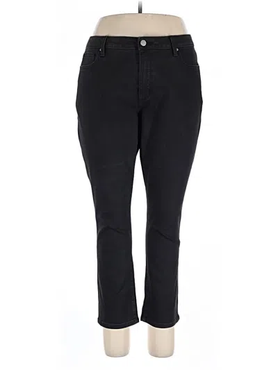 Pre-owned A.n.a. A New Approach Jeans In Black