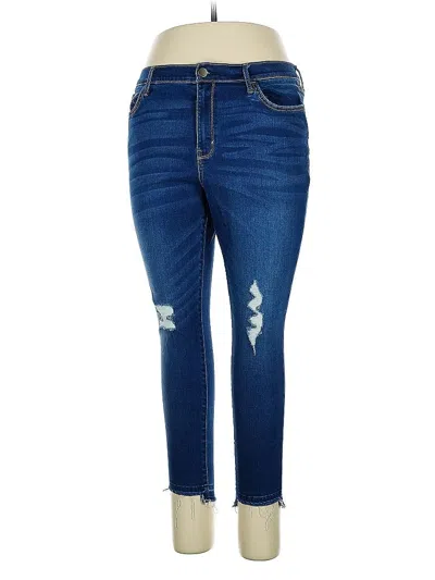 Pre-owned A.n.a. A New Approach Jeans In Blue