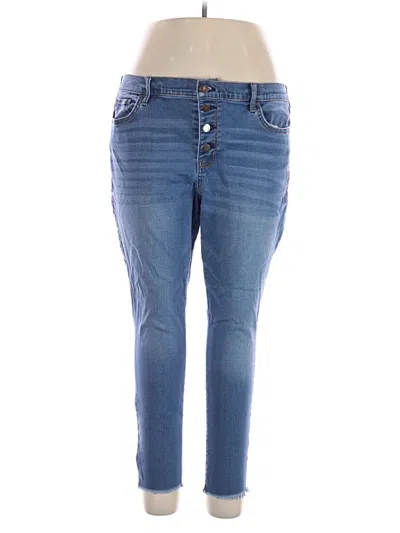 Pre-owned A.n.a. A New Approach Jeans In Blue