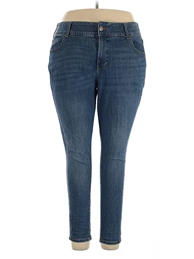 Pre-owned A.n.a. A New Approach Jeans In Blue