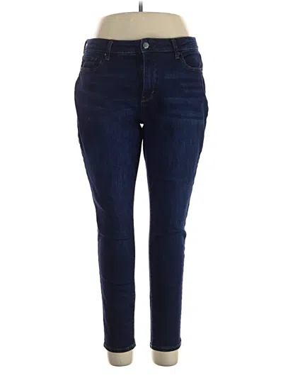 Pre-owned A.n.a. A New Approach Jeans In Blue