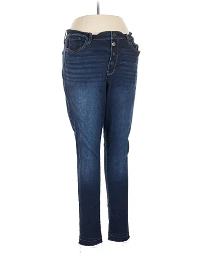 Pre-owned A.n.a. A New Approach Jeans In Blue