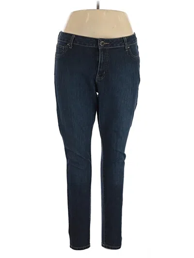 Pre-owned A.n.a. A New Approach Jeans In Blue